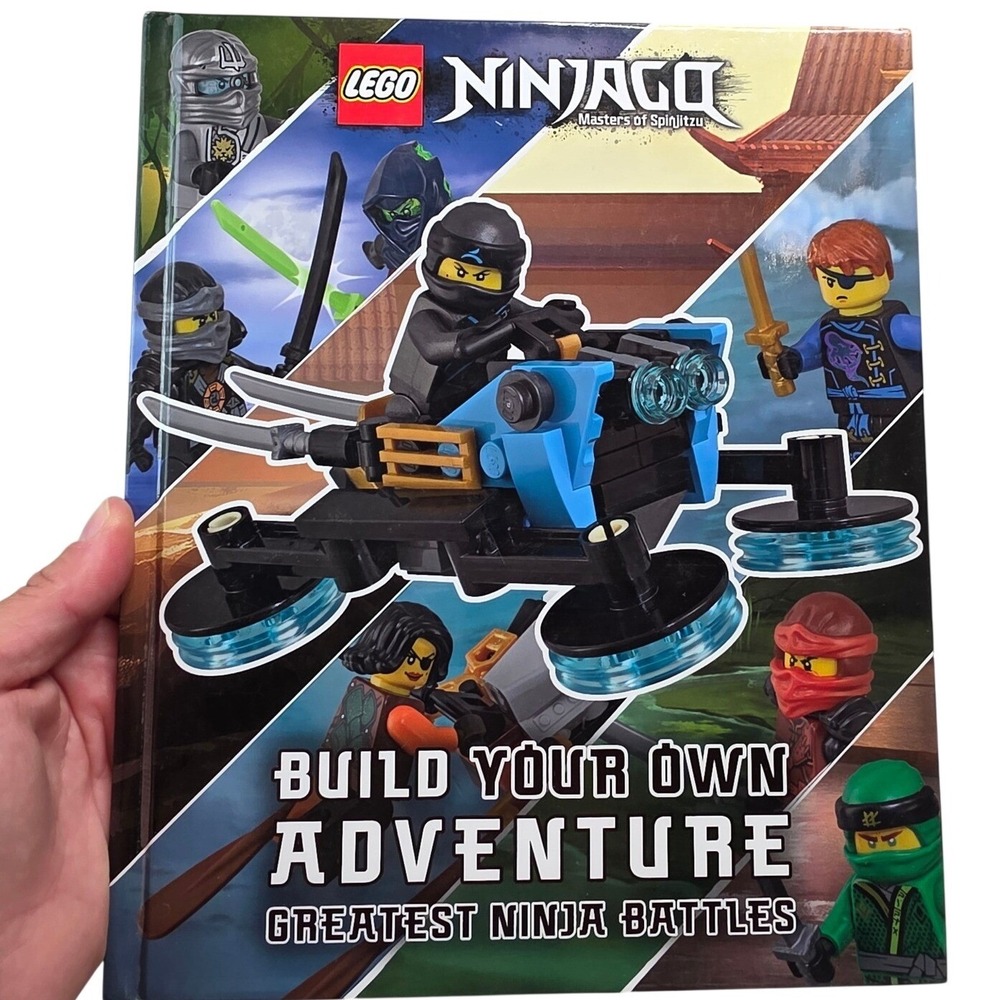 LEGO Ninjago Build Your Own Adventure Greatest Ninja Battles DK Book 2018